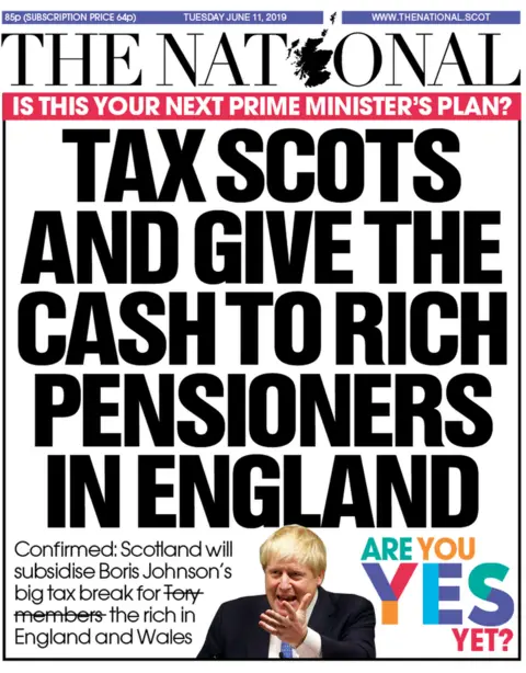 National front page