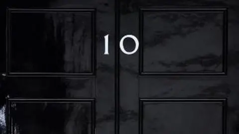 PA 10 Downing Street door
