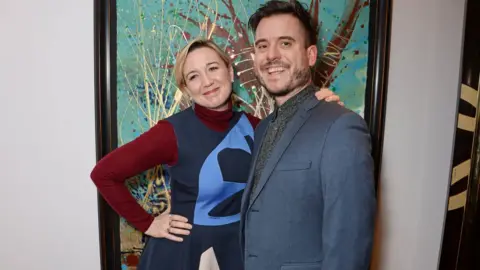 Getty Images Josie Rourke and Michael Longhurst in 2018