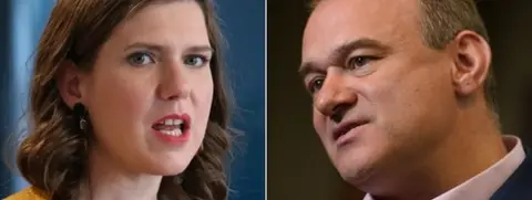 PA Media/Getty Images Jo Swinson and Ed Davey