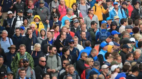 Andrew Redington Spectators at Royal Portrush