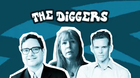 BBC Journalists Bradley Hope, Clare Rewcastle-Brown and Tom Wright