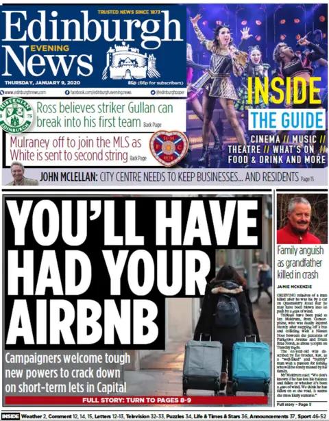 Edinburgh Evening News Edinburgh Evening News