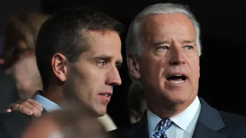Getty Images  Beau Biden and Joe Biden