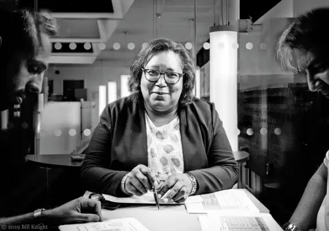 Bill Knight Professor Gloria Agyemang