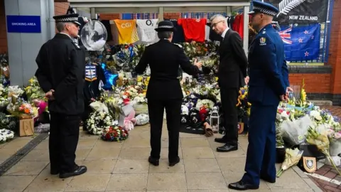 PA Media Tributes at Croydon Custody Centre