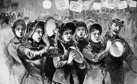 Getty Images Salvation Army march