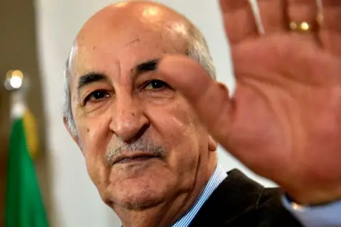 AFP President Abdelmadjid Tebboune in December 2019.