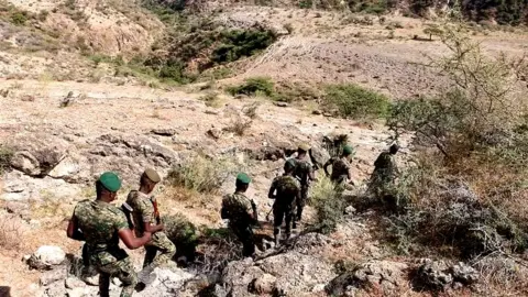 Oromia Police Commission/Facebook Members of the Oromia Special Police Force