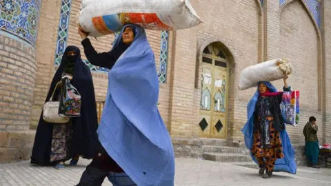 Getty Images Afghan women have traditionally had little say in who or when they marry