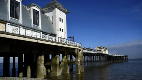 Getty Images Penarth Pavilion and pier in 2015
