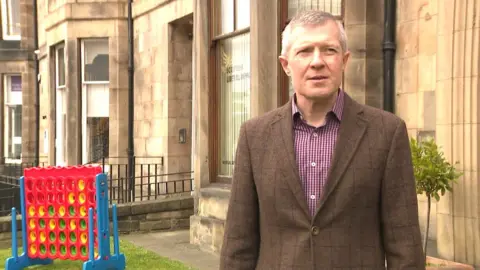 BBC Willie Rennie in Edinburgh