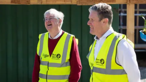Getty Images Mark Drakeford and Sir Keir Starmer