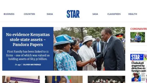 The Star Kenya's Star newspaper