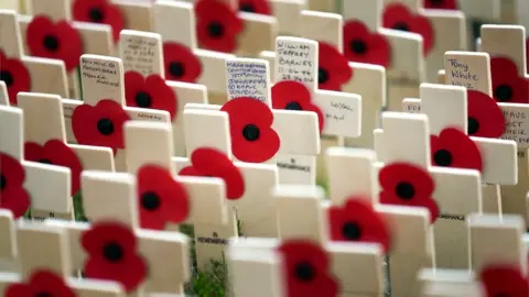 PA Media Poppy Appeal launch picture 2021