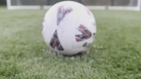 PA Media Football on a 3G artificial pitch