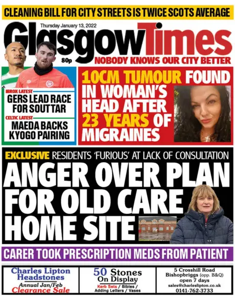 Glasgow times