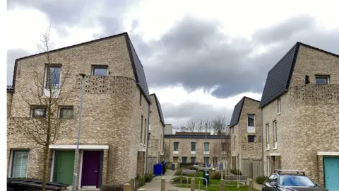 Martin Giles/BBC Homes in Goldsmith Street, Norwich