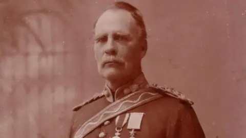 BBC Col. John Pennycuick in his military uniform