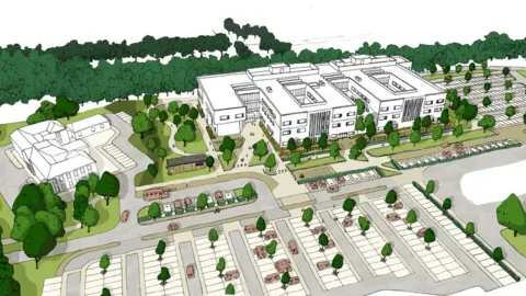 North Yorkshire CCG Proposed Integrated Care Campus, Catterick
