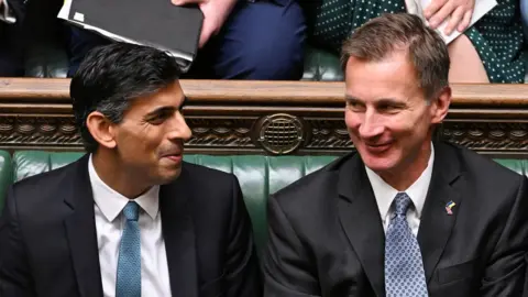 UK Parliament Sunak and Hunt