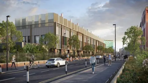 Royal Victoria Infirmary New hospital