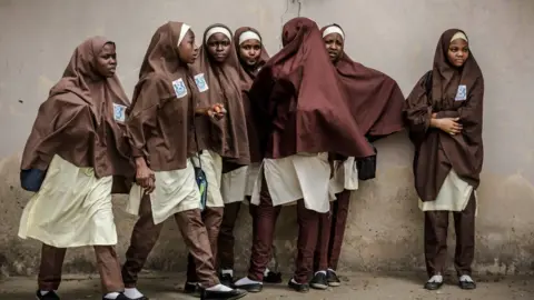 AFP Government school students in Kano, Nigeria - 2019