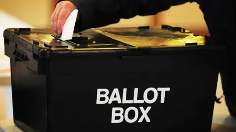 PA Media A ballot box