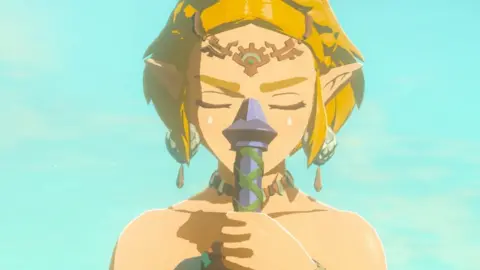 Nintendo Close up of Zelda