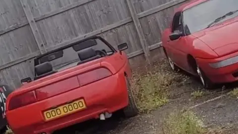 Tom Cowling MG Rover vehicles