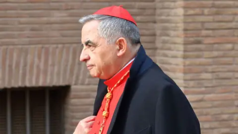 Getty Images Cardinal Angelo Becciu