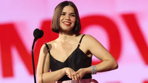 Getty Images America Ferrera at the People's Choice Awards on Sunday 19 February in California