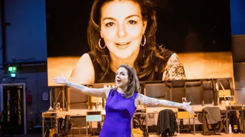 Opening Night/Gielgud Theatre   Sheridan Smith on stage