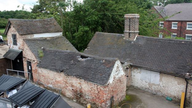 George Eliot Fellowship Griff House outbuildings