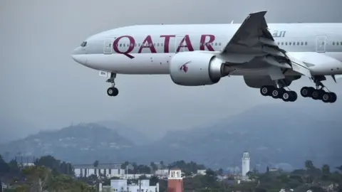 AFP Qatar Airways flight on 21 March 2017