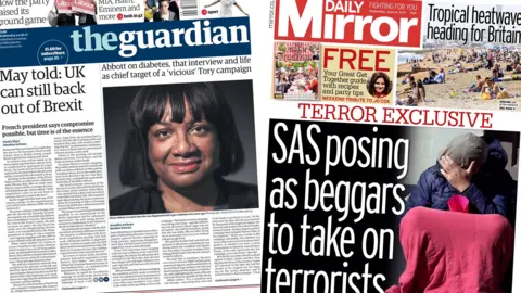 The Guardian and the Mirror