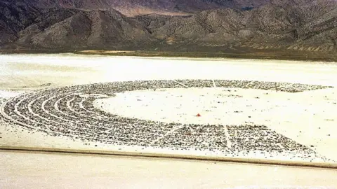 Getty Images The Burning Man site