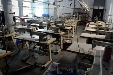 Getty Images An Indian textile factory