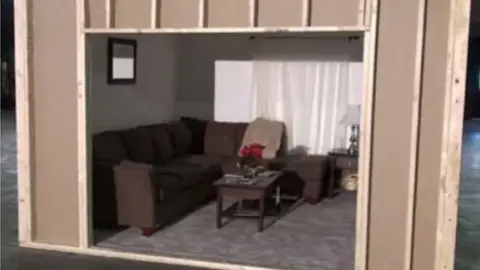 UL UL's "modern" furniture rig, prior to fire