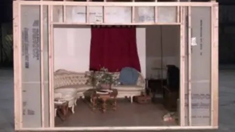 UL UL's "legacy" furniture rig, prior to fire