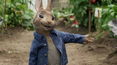 Columbia/Sony Pictures/Kobal/REX/Shutterstock Peter Rabbit, voiced by James Corden