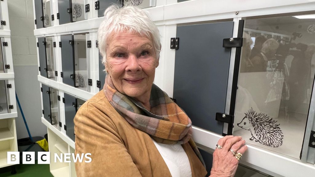 Dame Judi Dench opens new Wiltshire Wildlife Hospital facility Dame Judi Dench opens new Wiltshire Wildlife Hospital facility
