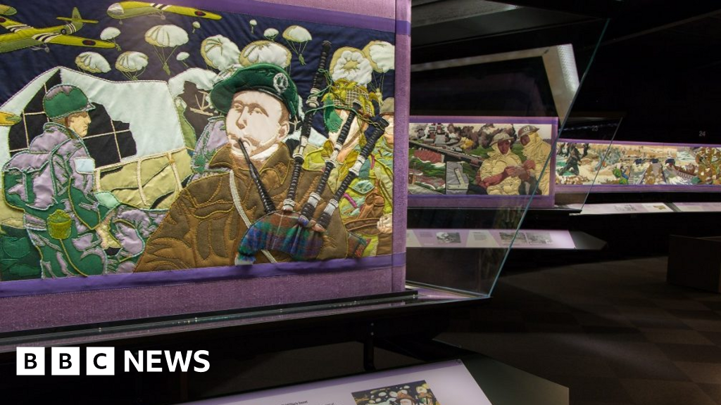 Art project inspired by famous Overlord Embroidery Art project inspired by famous Overlord Embroidery