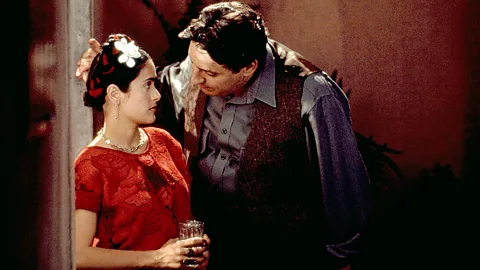 Miramax/Alamy Salma Hayek and Alfred Molina star as Frida Kahlo and Diego Rivera in Frida. (Credit: Miramax/ Alamy)