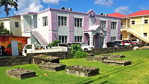 Jonathan Knott The island’s Jewish cemetery has graves dating back to 1679 (Credit: Jonathan Knott)