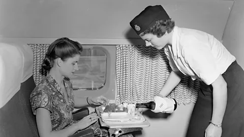 Getty Images The Comet’s passengers flew in luxurious comfort (Credit: Getty Images)