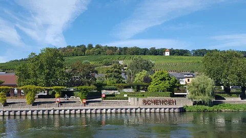 Kirsten Henton The Schengen Agreement, named for the tiny town of Schengen in Luxembourg, dramatically changed travel within Europe (Credit: Kirsten Henton)