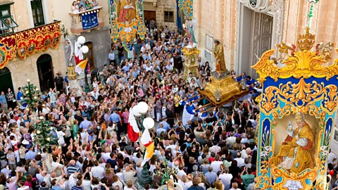 Hemis/Alamy The following of saints in Malta dates back to the Middle Ages (Credit: Hemis/Alamy)