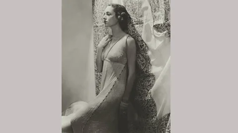 Getty Images A pleated gown by Mariano Fortuny as seen in Vogue, 1935 (Credit: Getty Images)