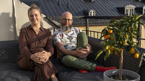 Benoît Derrier Finding a solution to Stockholm’s long queues for homes and addressing loneliness prompted Katarina Liljestam Beyer and Jonas Häggqvist to launch Colive (Credit: Benoît Derrier)